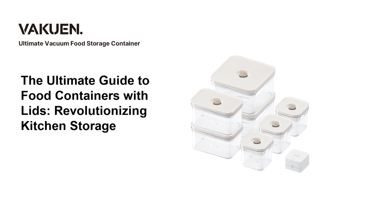 The Ultimate Guide to Food Containers with Lids: Revolutionizing ...
